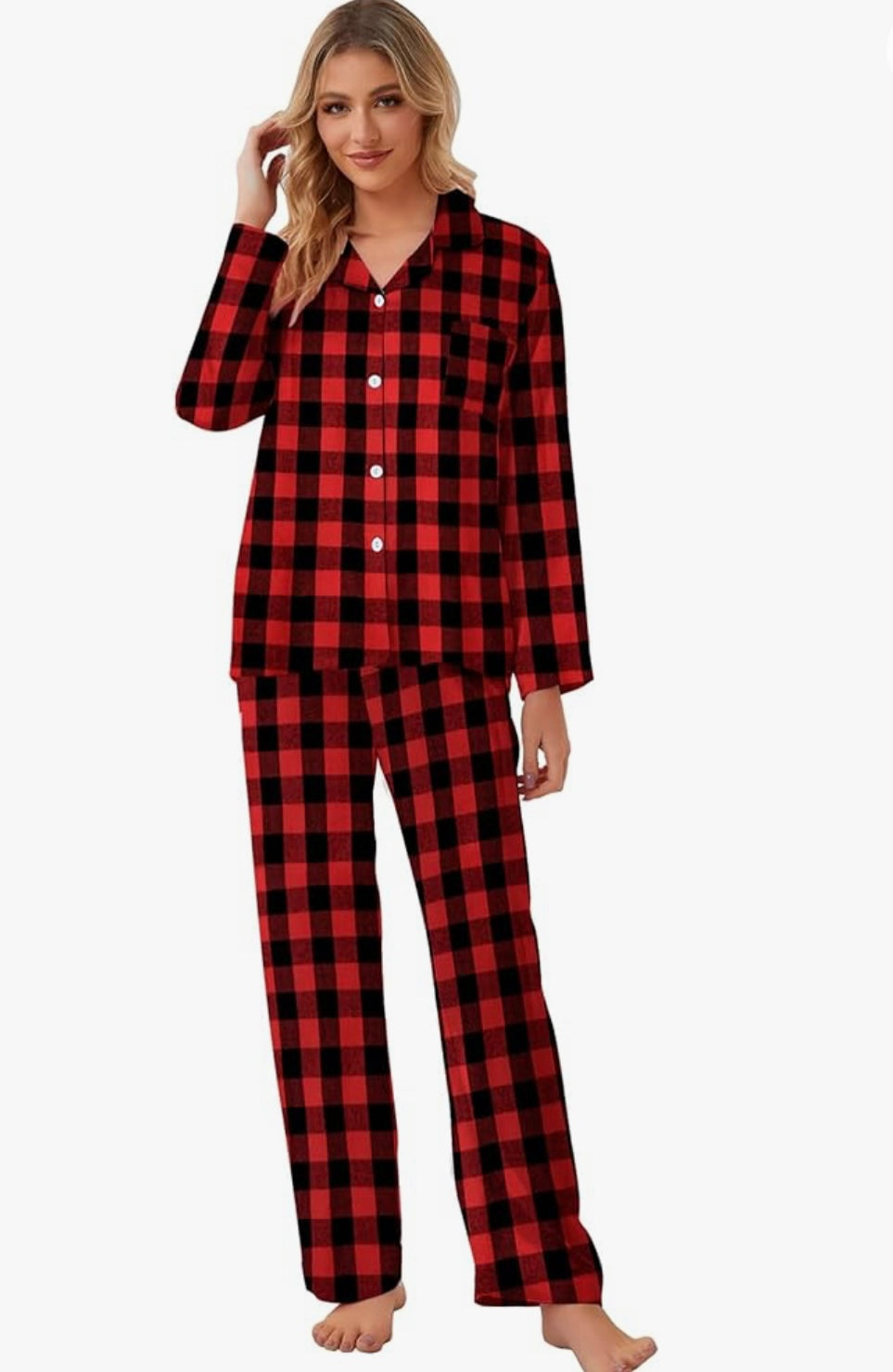 Traditional Christmas Pj Set