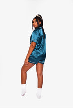 Load image into Gallery viewer, Teal Green Silky Babe Set