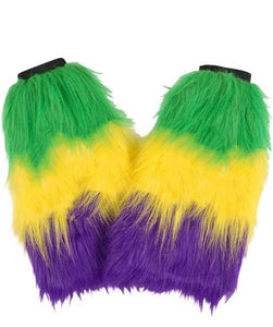 Mardi Gras Leg Warmers